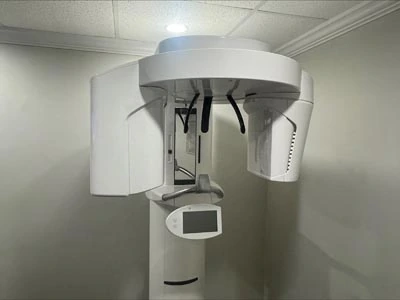 x-ray machine in the exam room